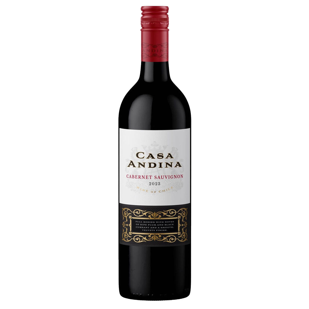 Casa Andina red wine Cabernet Sauvignon 75cl, imported from the UK