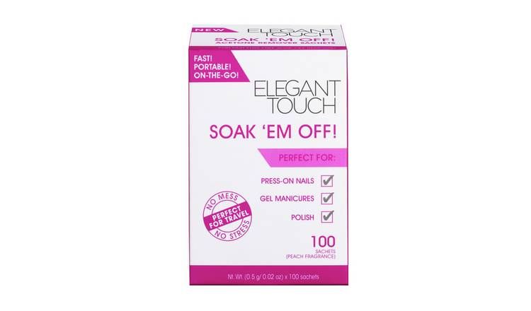 Elegant Touch Soak Em Off Nail Polish Remover