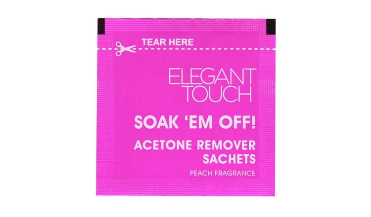 Elegant Touch Soak Em Off Nail Polish Remover GOODS Argos