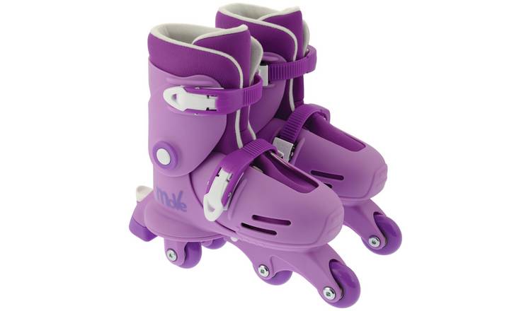 MoVe 2-in-1 adjustable junior skates purple, imported from the UK