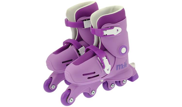 MoVe 2-in-1 adjustable junior skates purple, imported from the UK