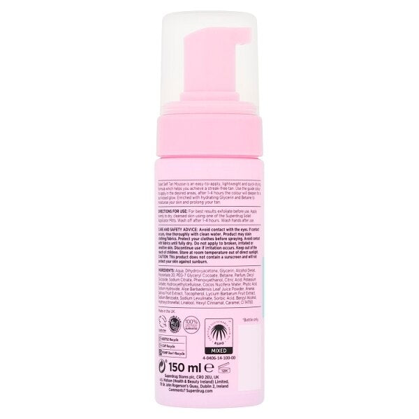 Superdrug Solait Self Tan Mousse Dark 150ml GOODS Superdrug   