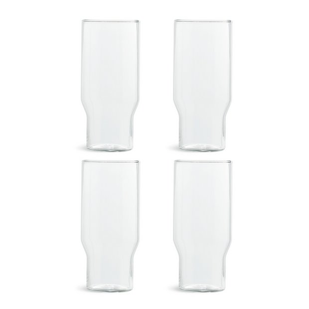 Sebastian Conran set of 4 hi-ball glasses (British brand)