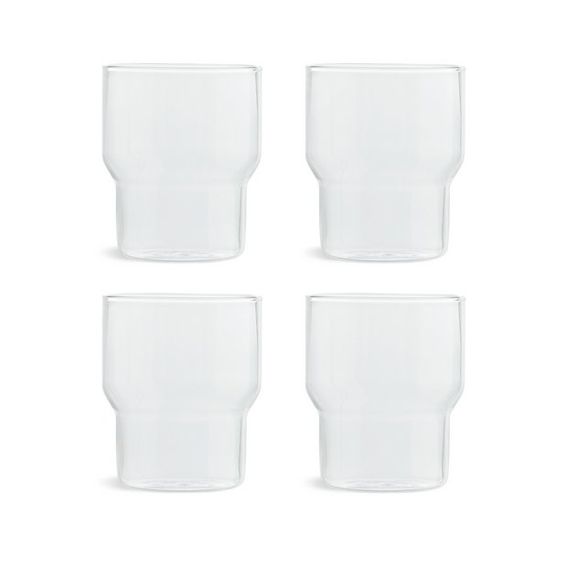 Sebastian Conran tumbler glasses set of 4 - British product