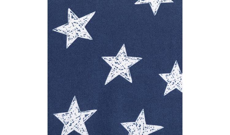 Habitat kids reversible star navy bedding set toddler (British brand)