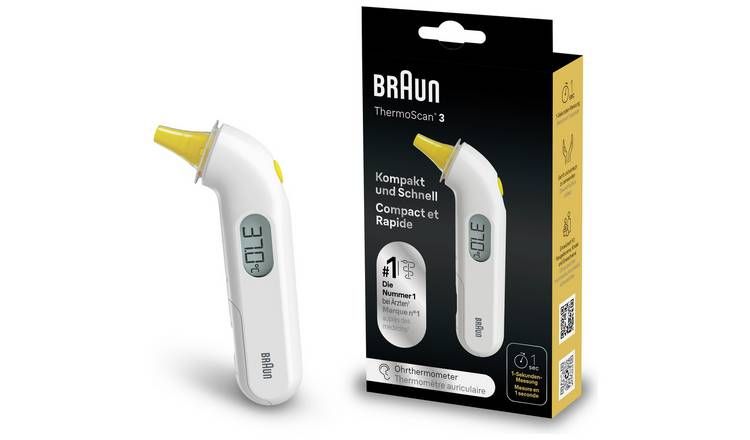 Braun IRT3030 ThermoScan 3 Ear Thermometer