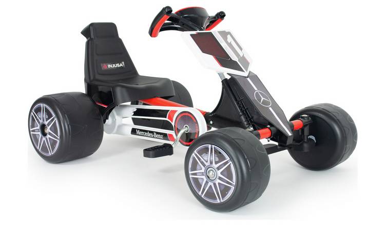 Injusa Mercedes licensed go kart toddler ride-on, imported from the UK