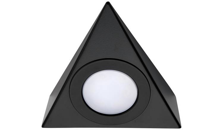 Camber Lighting Vox steel LED cabinet light Black - British product