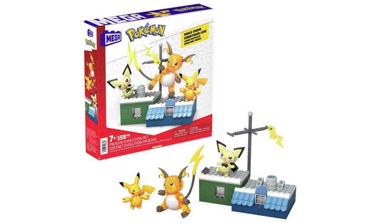 Mega Pokemon Building Set - Pikachu Evolution