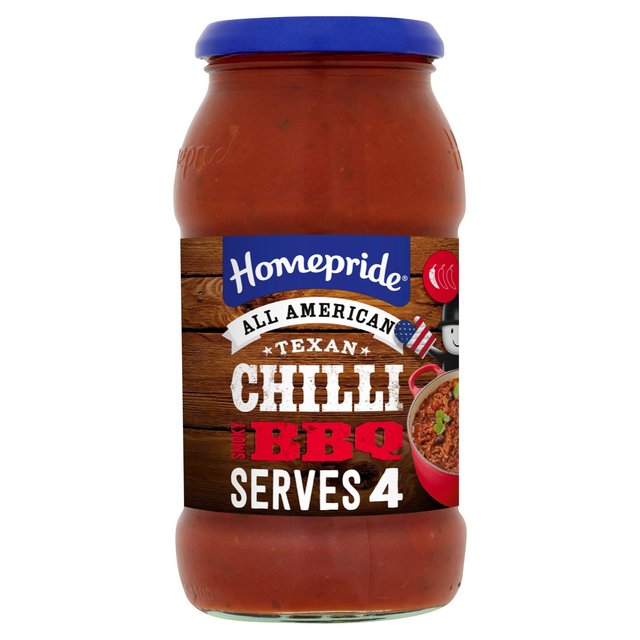 Homepride Texan Chilli Smoky BBQ   485g