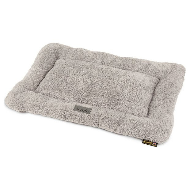 Scruffs Cosy Dog Grey Crate Mat small - British product