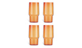 Habitat set of 4 stackable hi ball glasses (British brand)