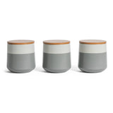 Habitat Speckle 3 piece storage canister set - British product