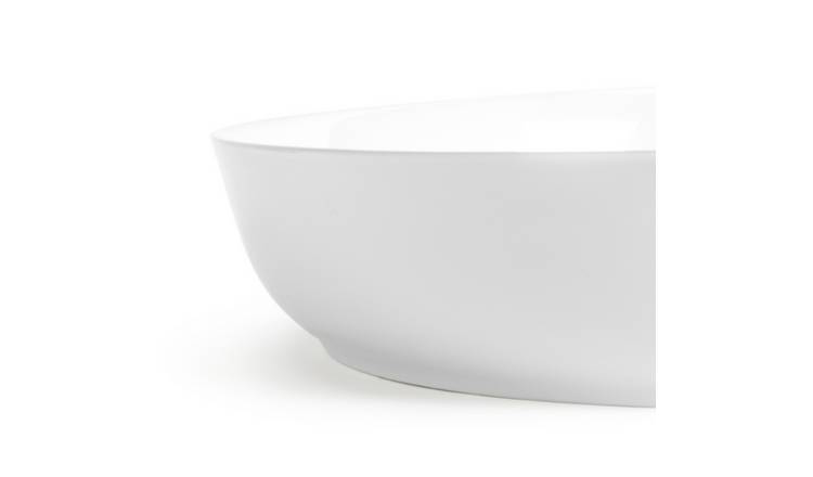 Habitat large white porcelain serving bowl 30cm, UK version