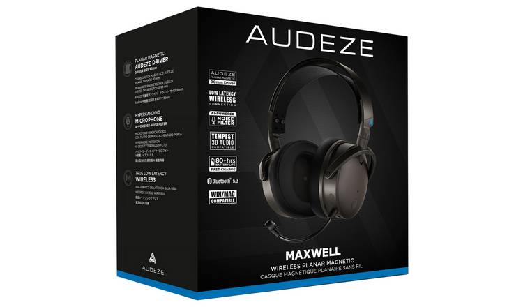 Audeze Maxwell wireless gaming headset for PS5 black (British brand)