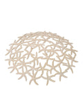 Libra Interiors beige stonewash starfish shallow bowl (British brand)