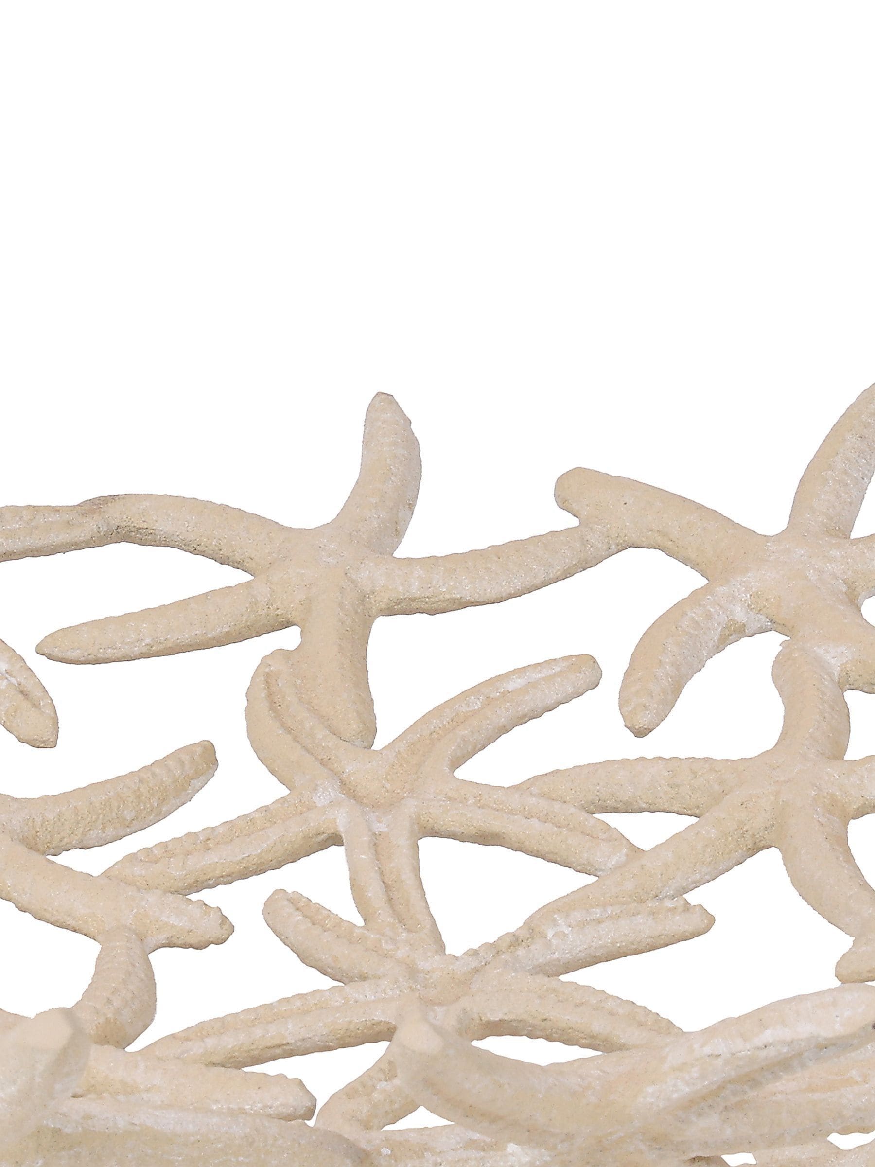 Libra Interiors beige stonewash starfish shallow bowl (British brand)