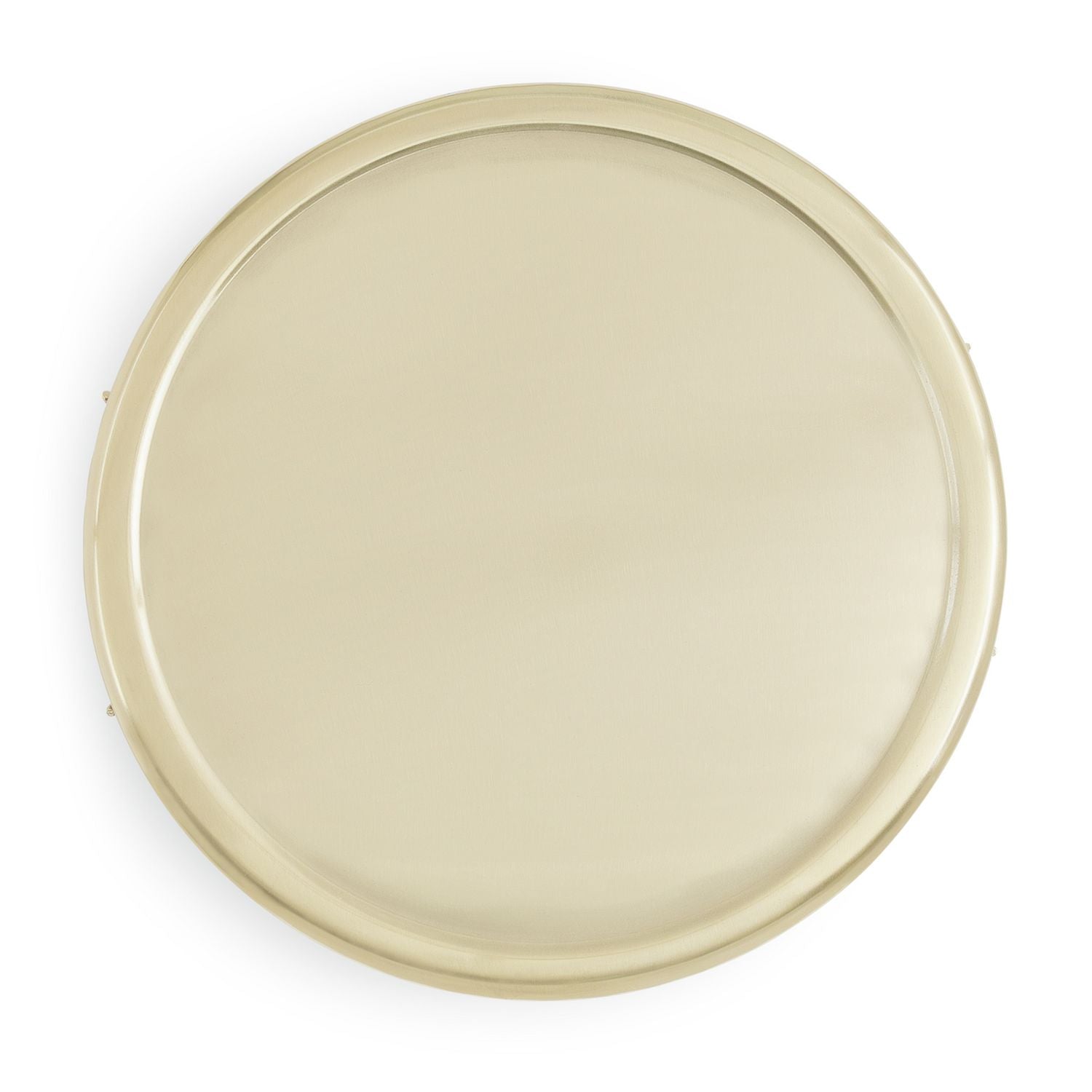 Habitat gold tone steel tray with handles, UK version