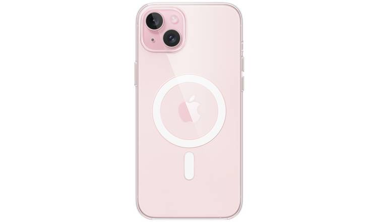 Apple MagSafe clear case for iPhone 15 Plus, imported from the UK