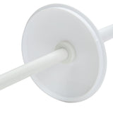 Home Essentials white plastic toilet brush, imported from the UK