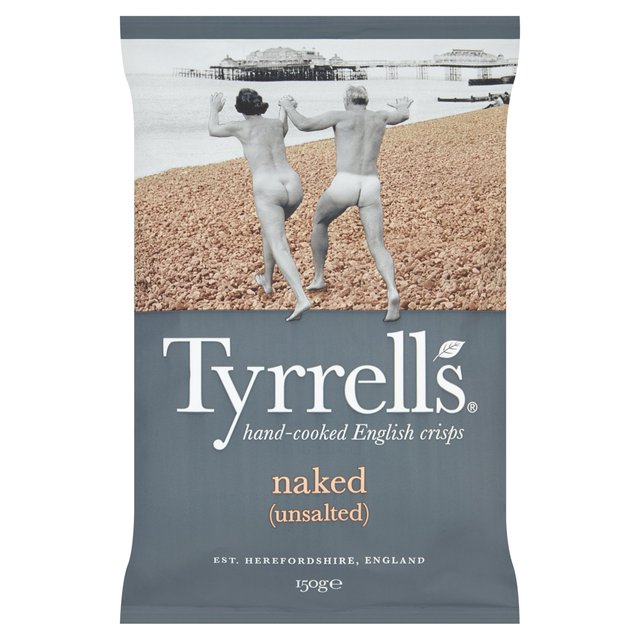 Tyrrells Naked Sharing Crisps   150g GOODS M&S   