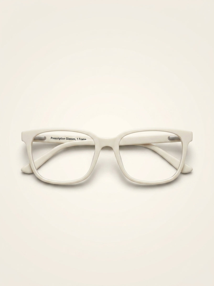 Prada PR 17ZV acetate square optical glasses, imported from the UK