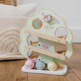 Our Little World wooden sensory tree ball run - British product