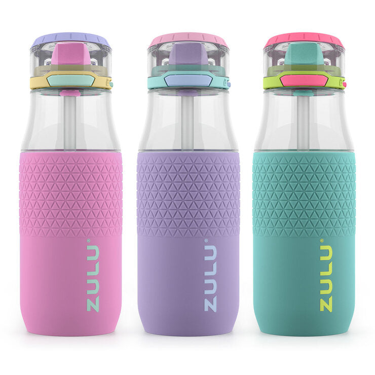 Zulu water bottle 3 pack 511ml, imported from the UK