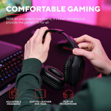 GXTrust Zirox black over-ear gaming headset (British brand)