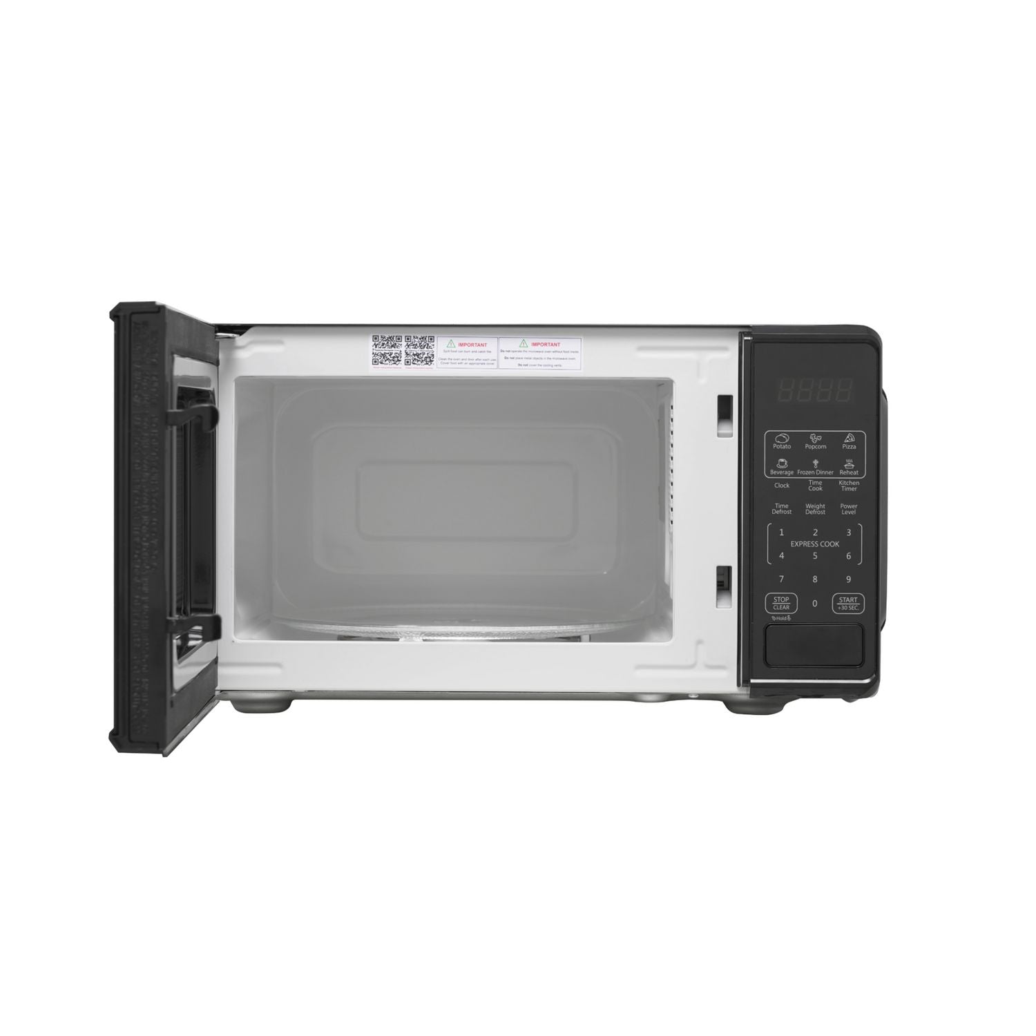 Cookworks digital microwave black 700W 17L, imported from the UK