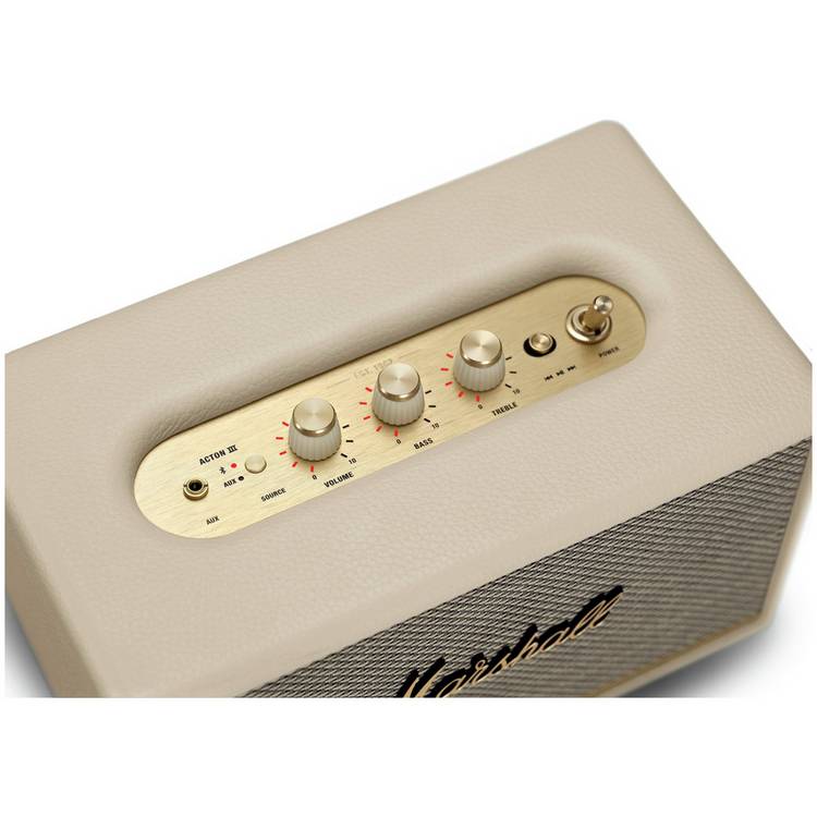 Marshall Acton III home speaker cream, imported from the UK