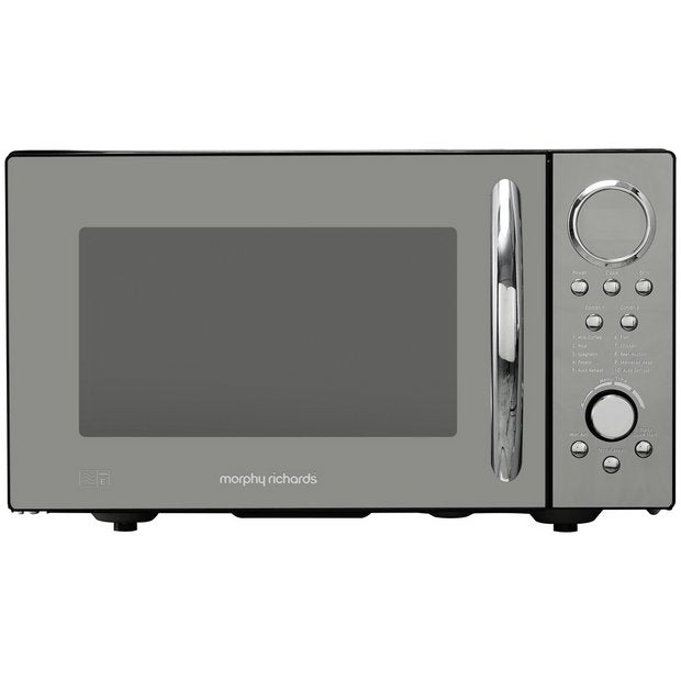 Morphy Richards 900W grill microwave black, UK version
