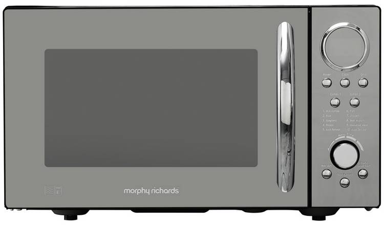 Morphy Richards 900W Standard Microwave with Grill - Black GOODS Argos