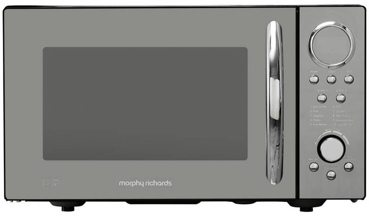Morphy Richards 900W grill microwave black, UK version