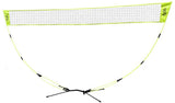 Opti badminton set pop-up net 10ft racquets shuttlecocks, UK version