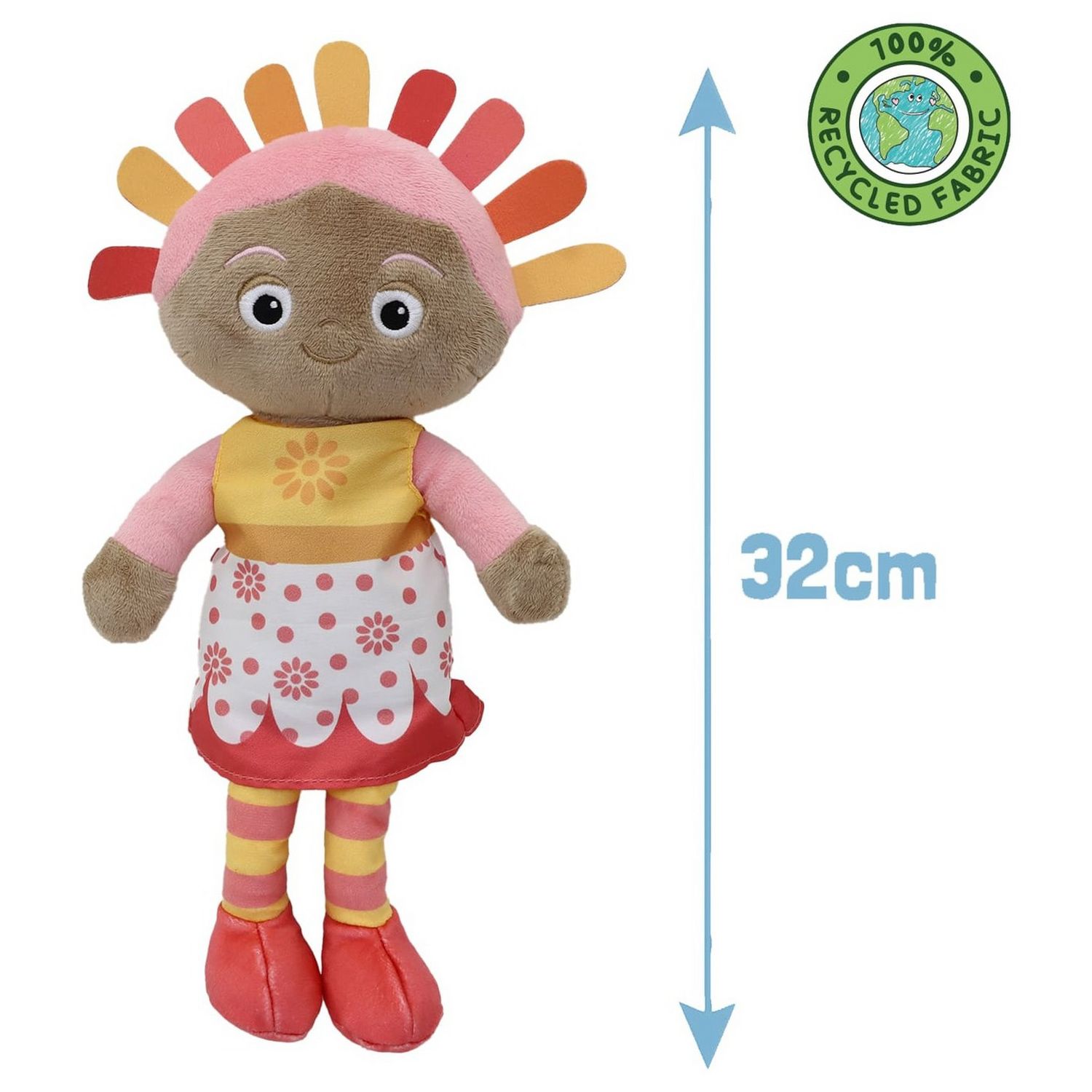 In The Night Garden Upsy Daisy interactive soft toy 30cm, imported from the UK