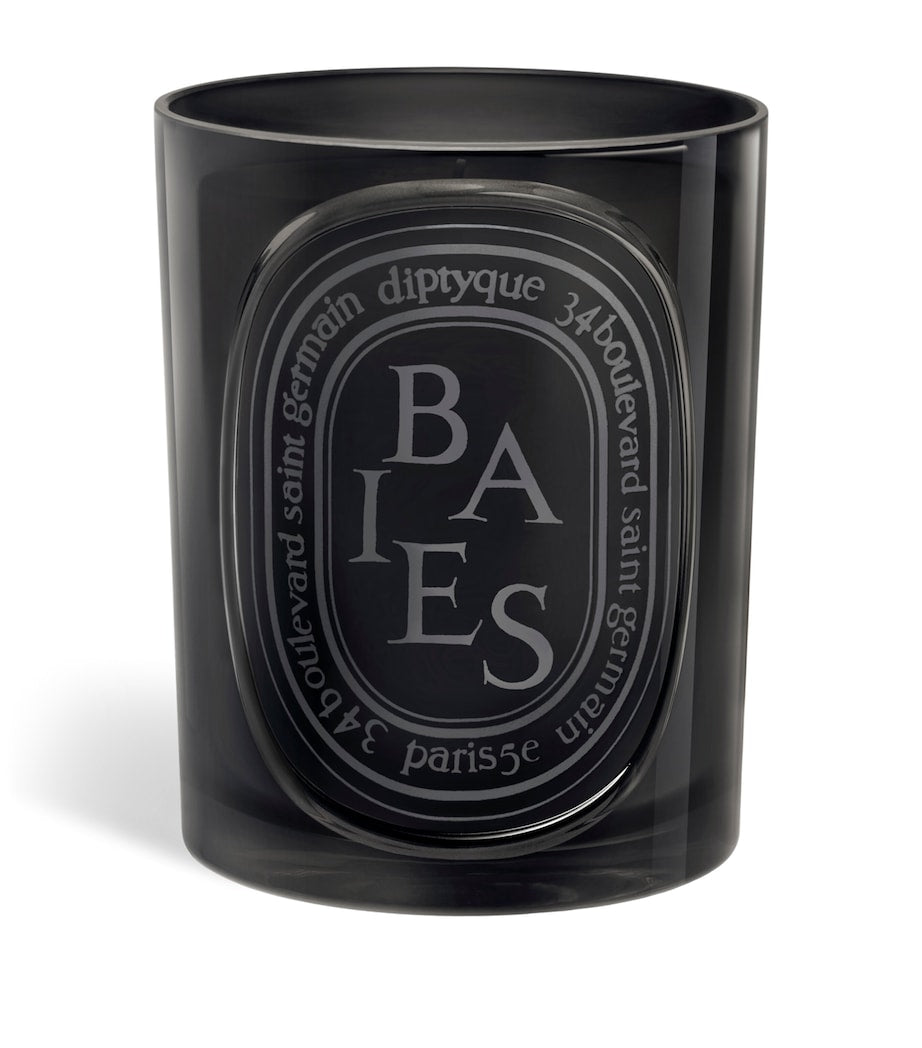 Diptyque Baies Kerze 300g dreifach Docht dunkles Porzellan (Britische Marke)