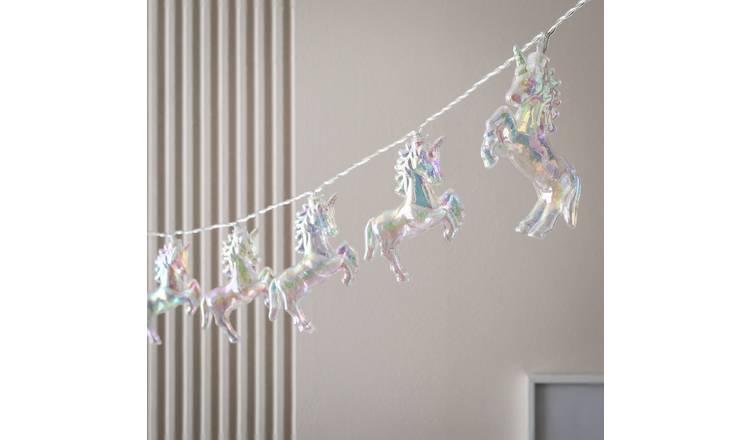 Habitat Unicorn LED string lights clear - British product
