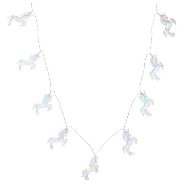 Habitat Unicorn LED string lights clear - British product