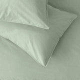 Habitat Cotton Textured Print Sage Bedding Set - Superking