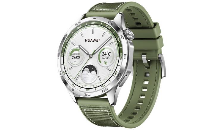 HUAWEI smartwatch green woven strap 46mm, UK version