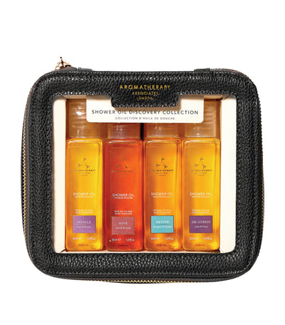 Harrods Aromatherapy Associates Shower Oil Discovery Collection- Buy online at McGrocer