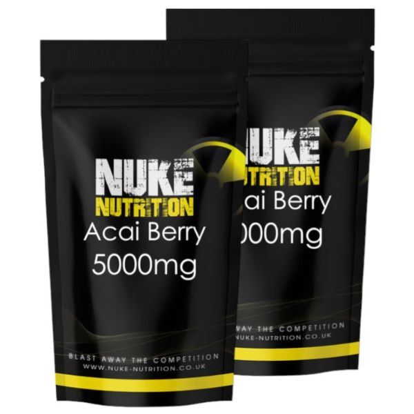 Nuke Nutrition Acai Berry Tablets 5000mg - 120ct