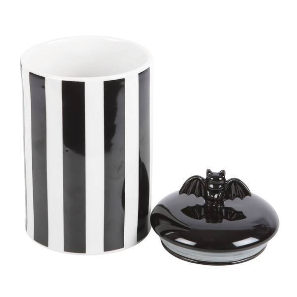 Something Different Striped Bat Jar with 20.5cm height (British brand)