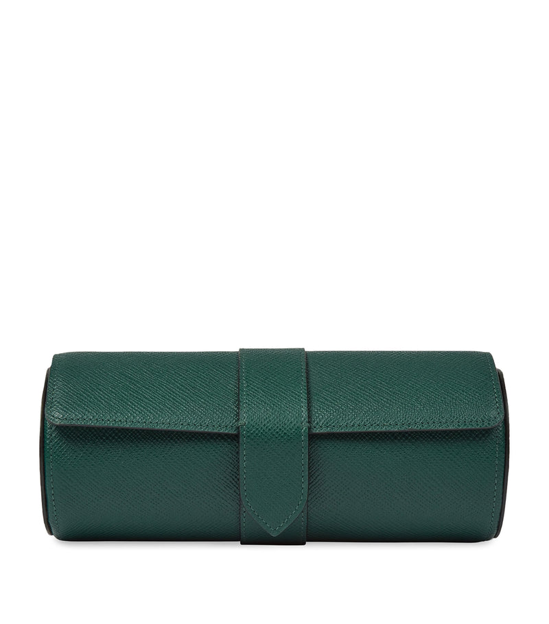 Panama Leather Watch Roll