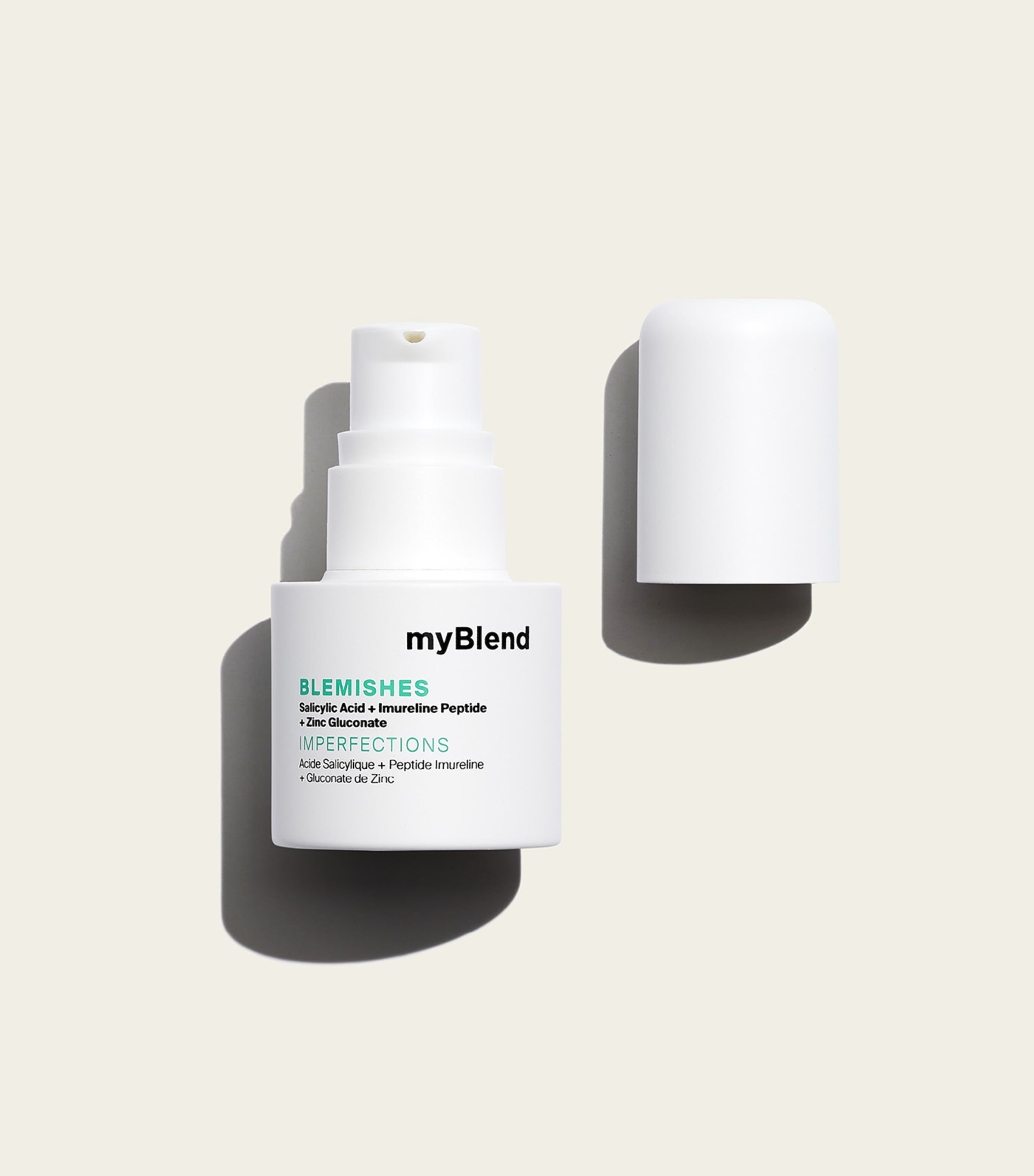 myBlend Superserum Blemishes face serum 15ml, imported from the UK