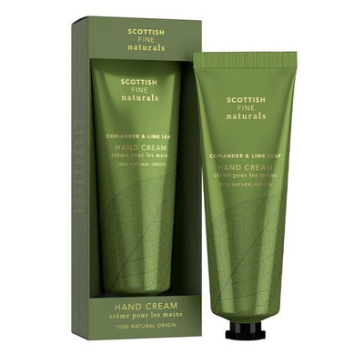 Superdrug Scottish Fine Soaps Coriander & Lime Leaf Hand Cream 75ml- Buy online at McGrocer