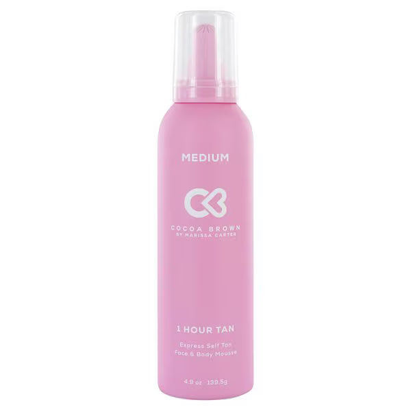 Cocoa Brown Self Tan Mousse Medium, imported from the UK