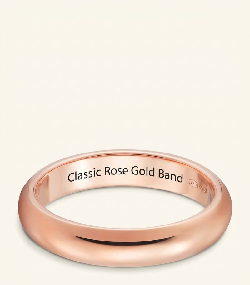 Cartier 1895 wedding band 3.5mm rose gold, imported from the UK