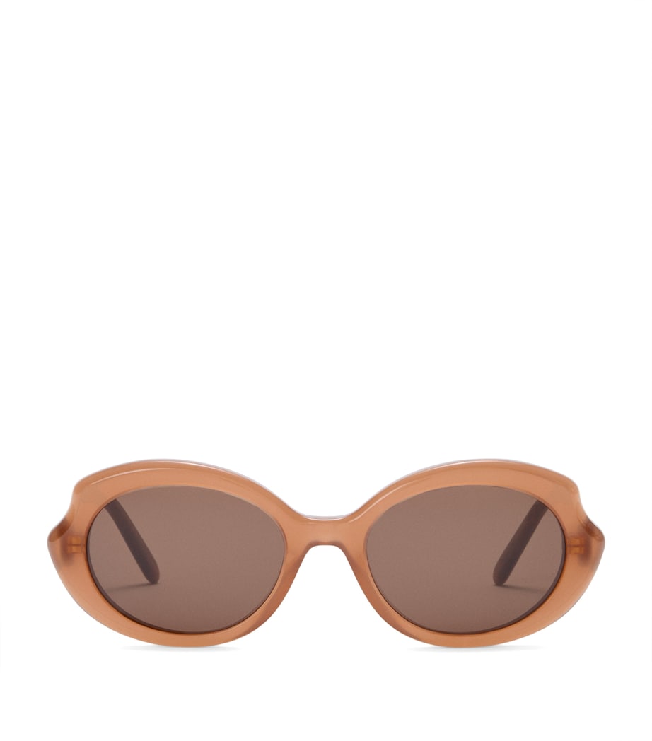 LOEWE mini oval slim sunglasses, UK version
